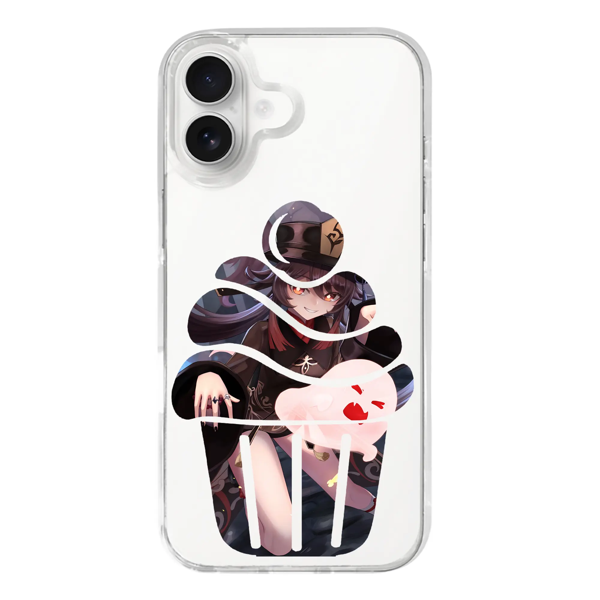 原 神 グッズ フータオ - iPhone 17シリーズ 透明スマホケース – 薄型・耐衝撃・精密フィット保護カバー